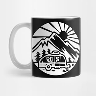 Happy Camper Vintage Mug